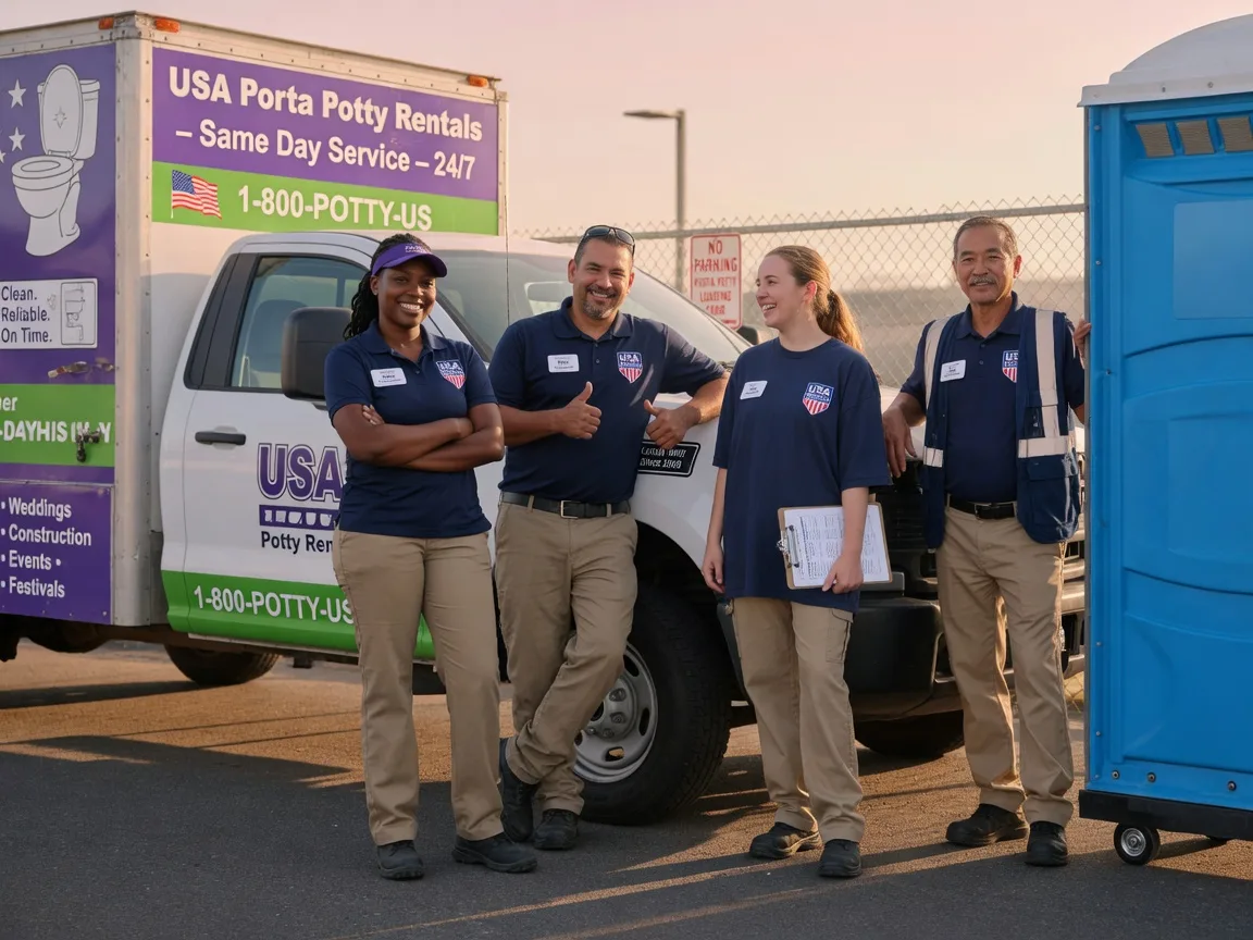 Porta Potty Rental company in Steedman, MO